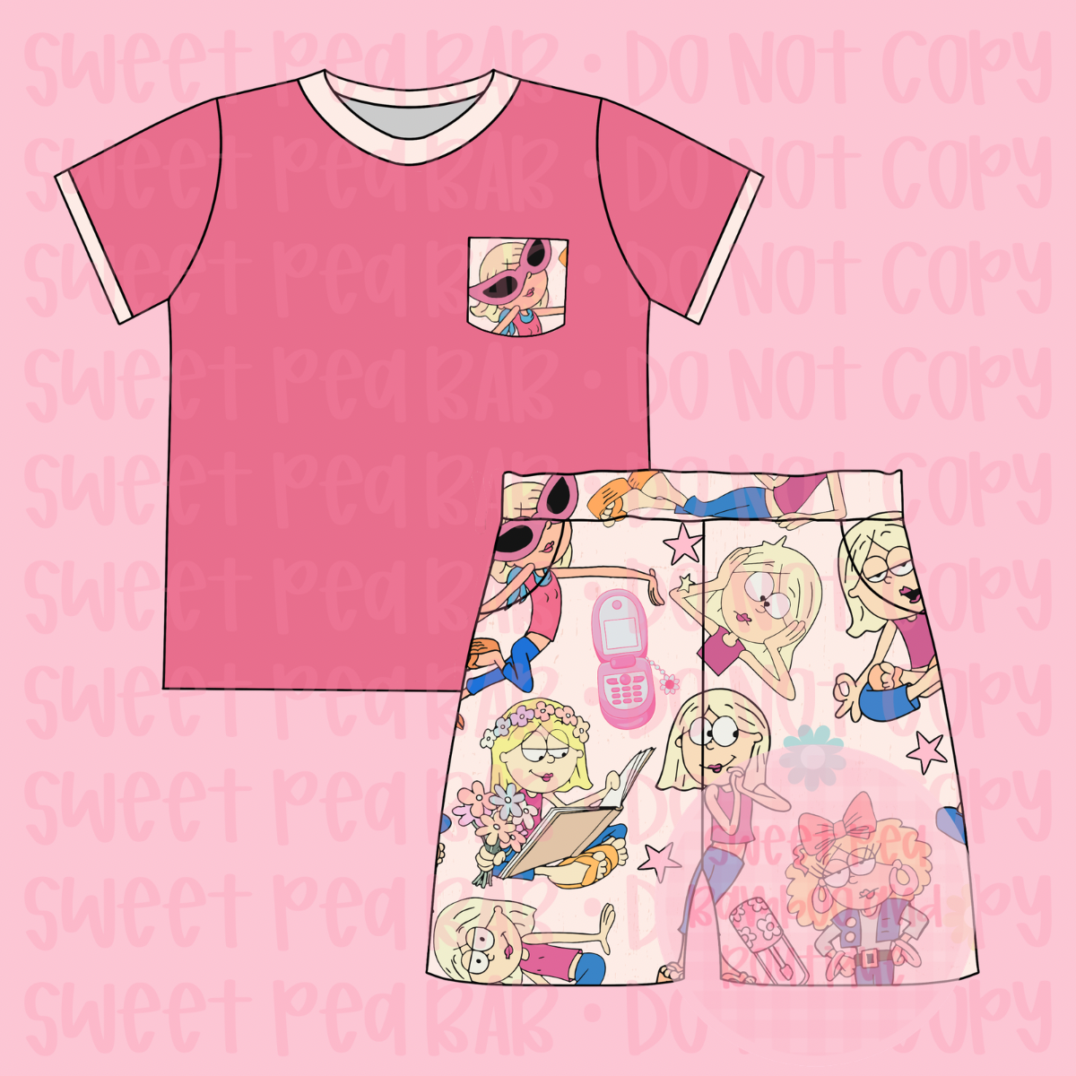 Pocketed Shirt Daywear Sets