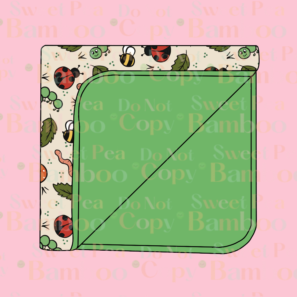 The Last Of The Bugs 50x50 Blanket PREORDER TAT Late April Early May