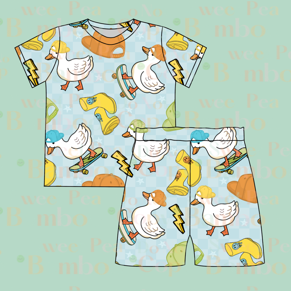 Puddle Jumper SS Pajamas PREORDER TAT Late April Early May