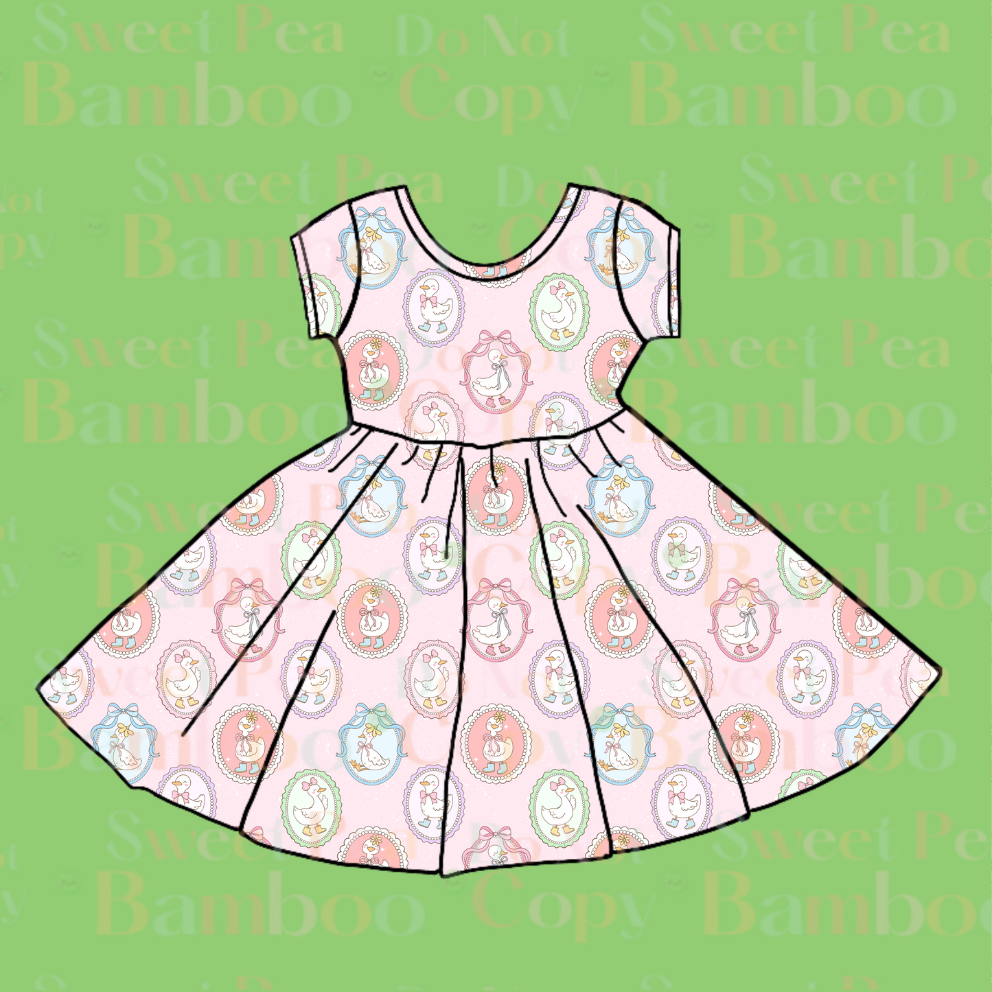 Girly Goose SS Twirl PREORDER TAT Late April Early May