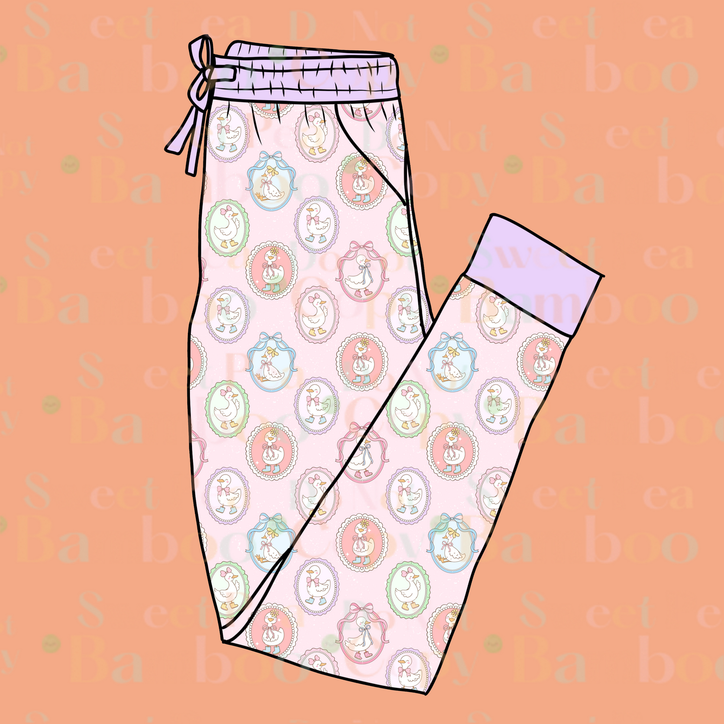 Girly Goose Mama Joggers PREORDER TAT Late April Early May